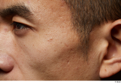 Eye Face Cheek Ear Hair Skin Man Asian Slim Studio photo references